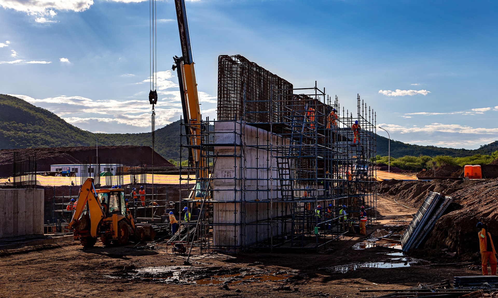 Industrial Construction steel fabrication and engineering