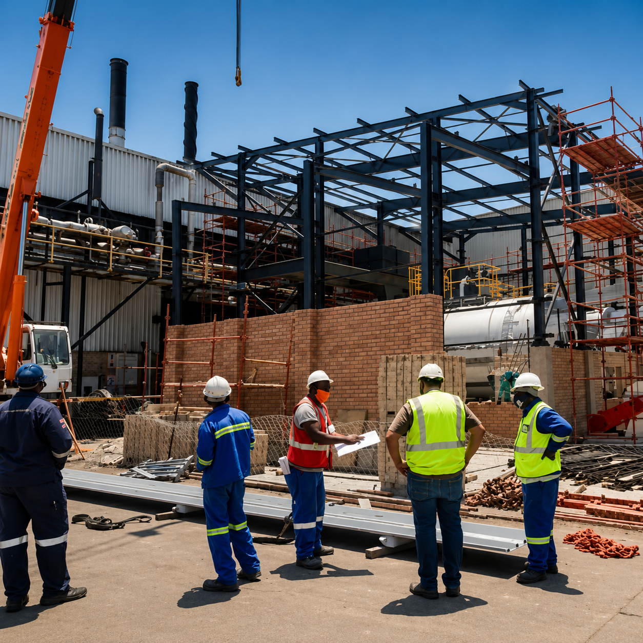 ACREBORN PROJECTS, BOILER HOUSE MCAIN FOODS DELMAS