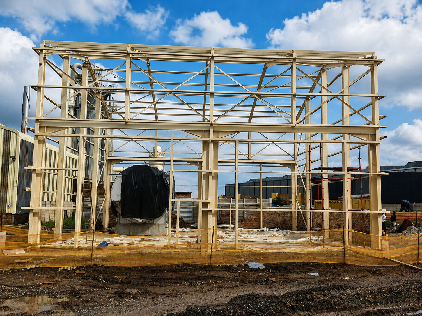 ACREBORN PROJECTS, PG BISON BOILER STRUCTURE